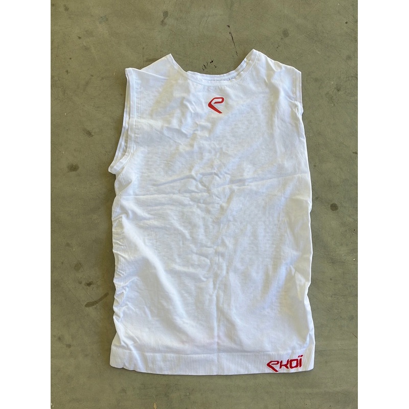 Base Layer Vest Cycling | Ekoi | White | Israel Premier Tech IPT | Pro Cycling Kit
