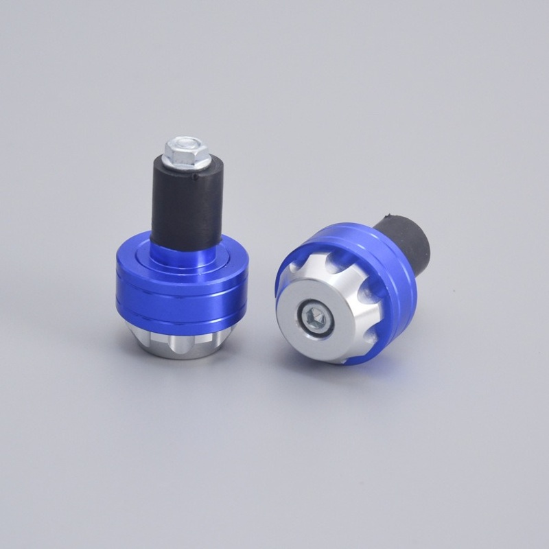 Dual-Color CNC Bike Bar End Weights – High-Quality Aluminum Handlebar Plugs for Cruiser/ATV