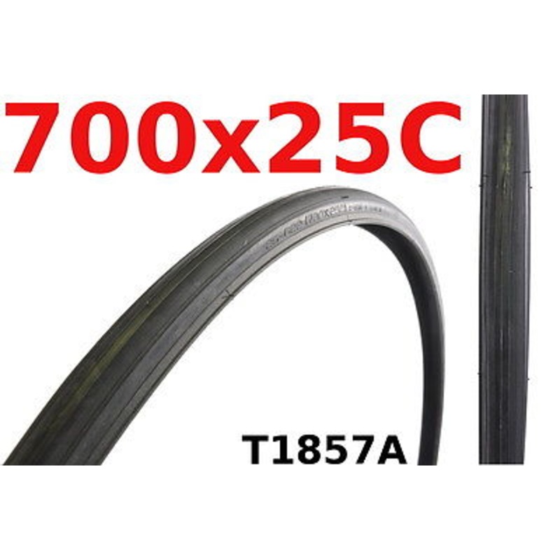 PAIR 700 x 25c SLICK ROAD TYRES LIGHT HIGH PRESSURE 60% OFF RRP