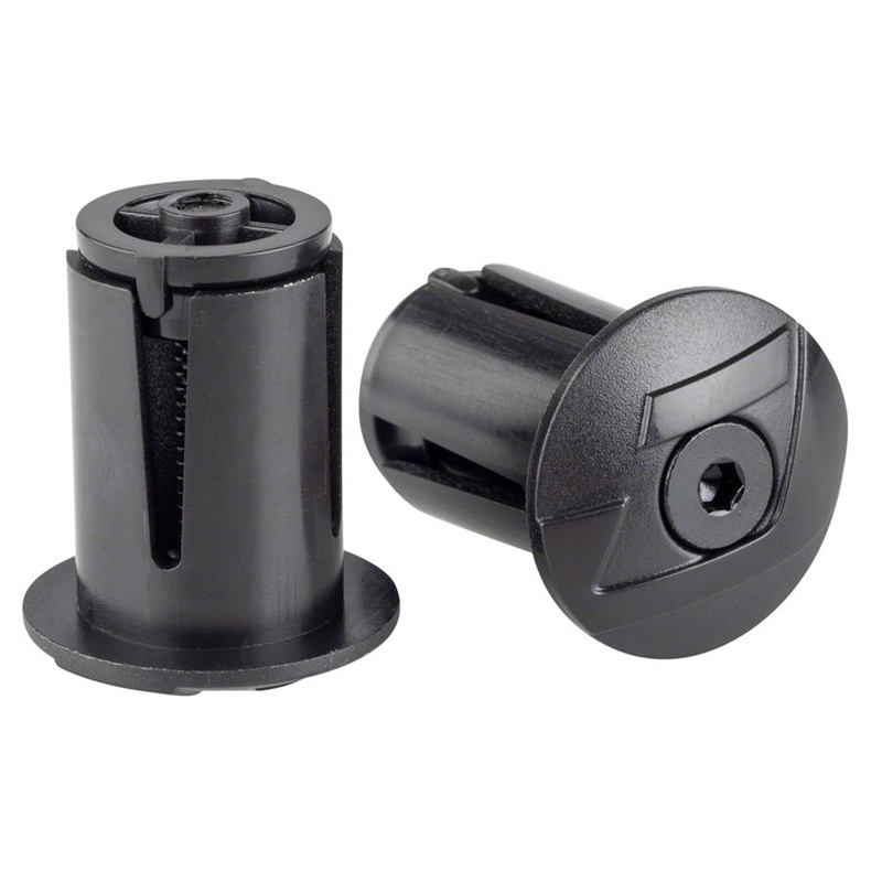 Jagwire Locking Bar End Plugs (Black) (Pair)