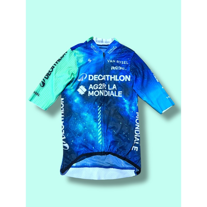 Aero Jersey NANS PETERS Short Sleeve Racing Maillot   | Decathlon AG2R La Mondiale  | Rosti | Pro Cycling Kit