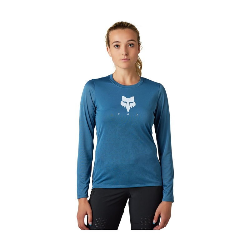 Jersey Fox Racing Ranger TruDri LS Women X-Large Dark Blue