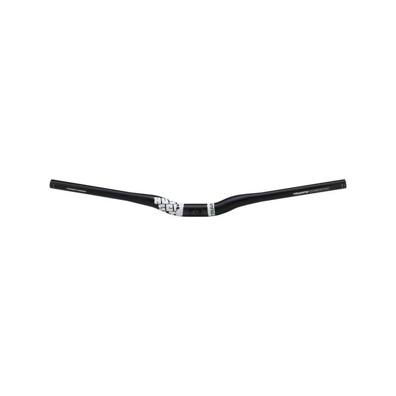 TRUVATIV Hussefelt Riserbar (Black) (31.8mm) (20mm Rise) (700mm) (5/9 Sweep)