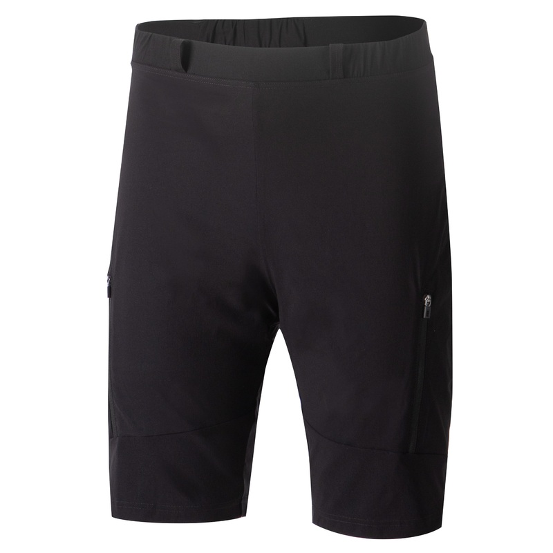 Baggy Juf Pro Gravel con fondello – Nero