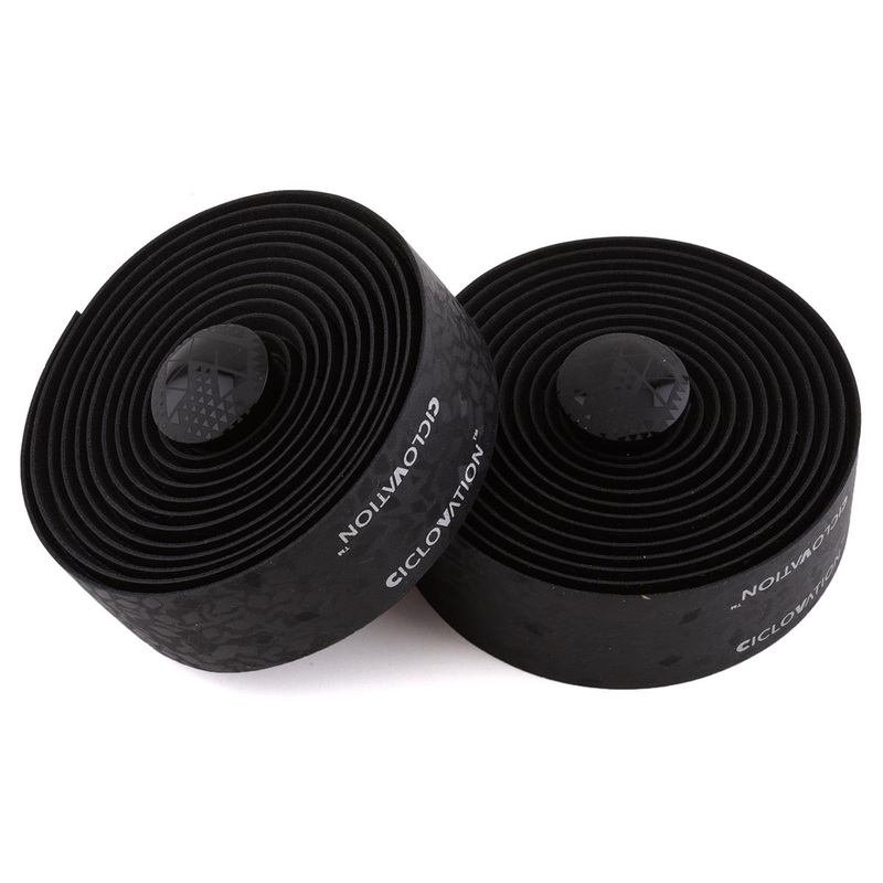 Ciclovation Premium Leather Touch Handlebar Tape (Black Diamond)