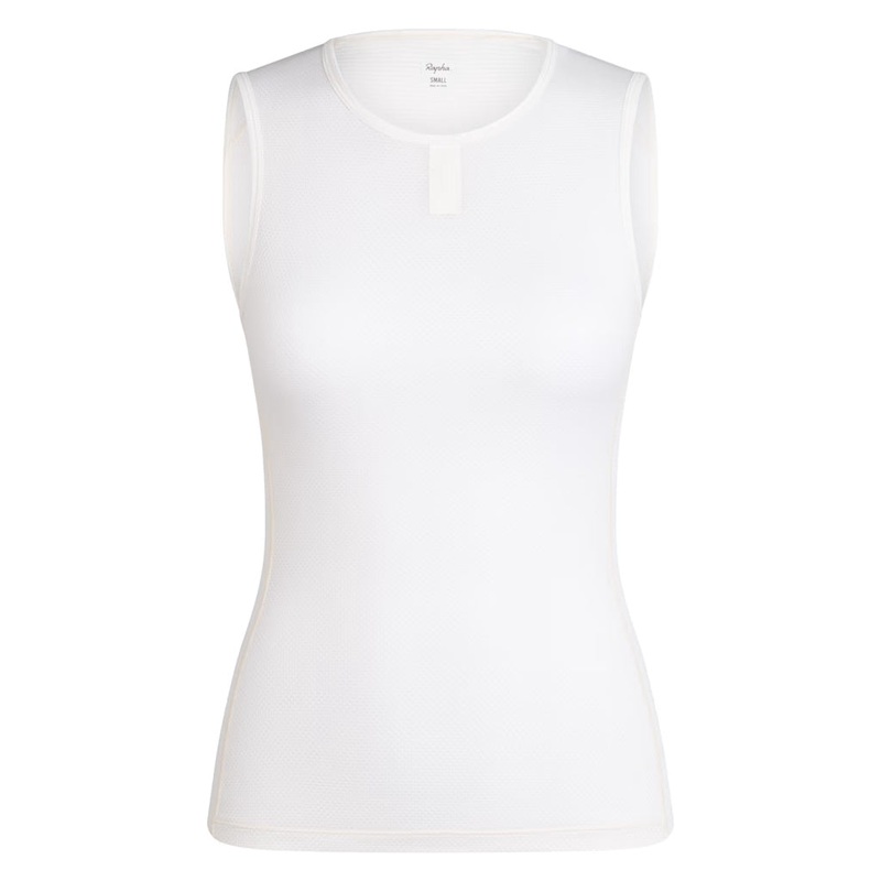 Maglia intima senza maniche donna Rapha Lightweight – Bianco