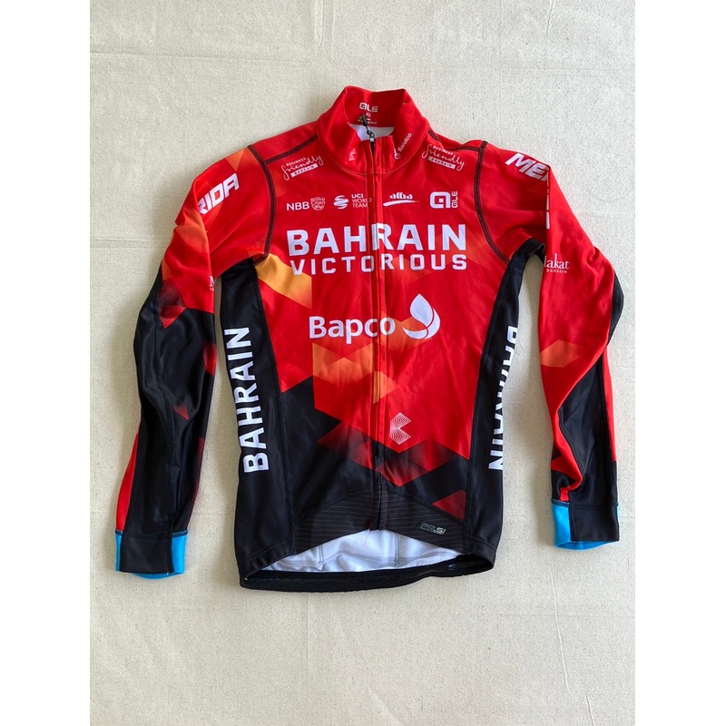 Winter Jersey Thermal Long Sleeve | Ale | Team Bahrain Victorious | Pro Cycling Kit