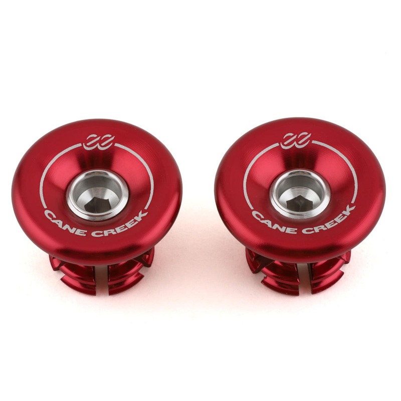 Cane Creek eeBarKeep Bar End Plugs (Red) (Pair)