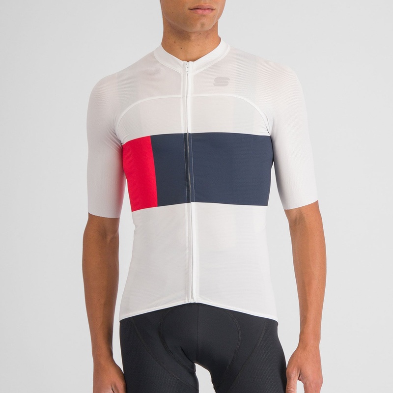 Maglia Sportful Snap – Bianco|S|M|L|XL|XXL|Bianco