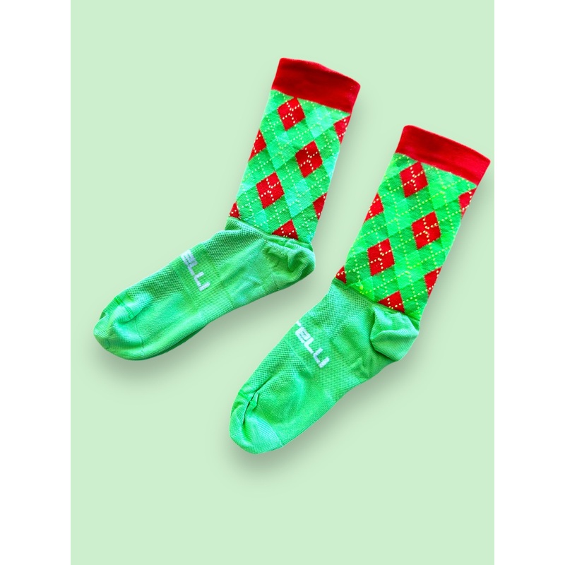 Race Socks | Castelli | EF Education First-Drapac-Cannondale | Pro Team Cycling Kit