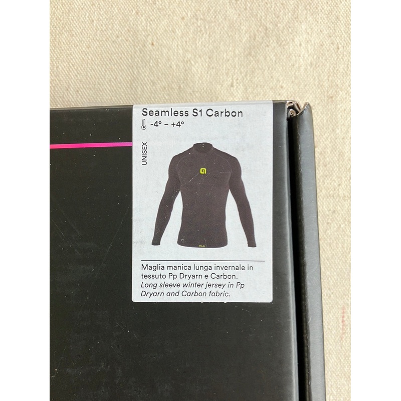 Base Layer Long Sleeve Winter ‘Seamless S1 Carbon’ | Ale | Team Bahrain Victorious | Pro Cycling Kit