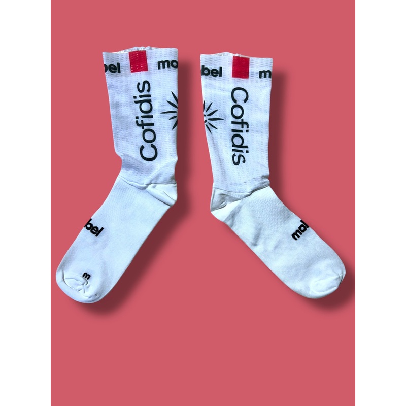 Race Aero Socks Rider Issued|  Mobel |  Cofidis| Pro Cycling Kit