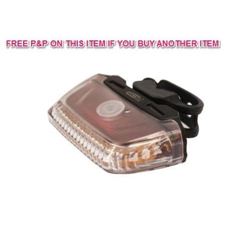 RALEIGH RSP PYRO USB RECHARGEABLE 26 LUMEN REAR CYCLE LIGHT LAA563 SALE 60% OFF