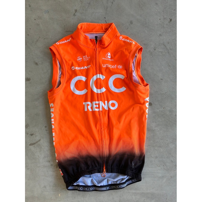 Windstopper Vest Gilet Lightweight |Extendo |CCC Reno Giant |Pro Cycling Kit