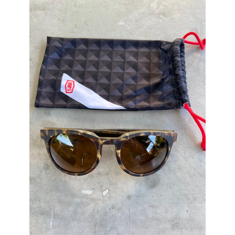 Alpecin Deceuninck | 100% Campo Sunglasses | Tortoiseshell | Rider-Issued Casual Pro Team Kit