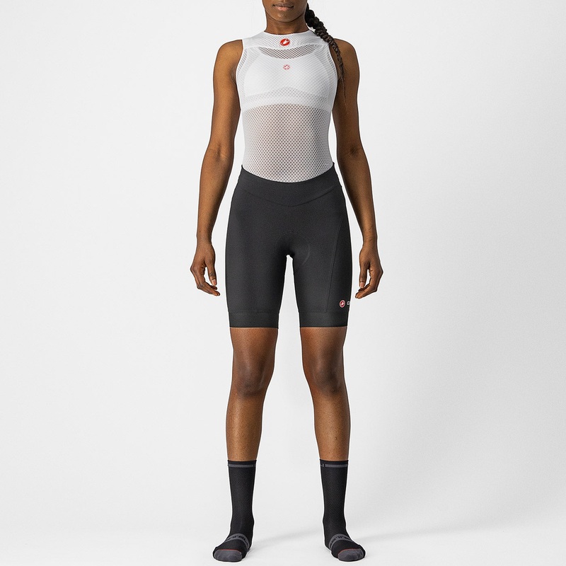 Pantaloncini donna Castelli Endurance – Nero