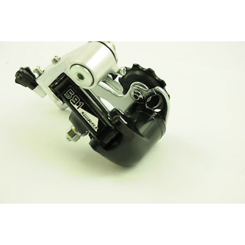 SUNRACE 591 REAR DERAILLEUR GEAR MECH MTB  RACER SHORT CAGE DIRECT ATTACHMENT