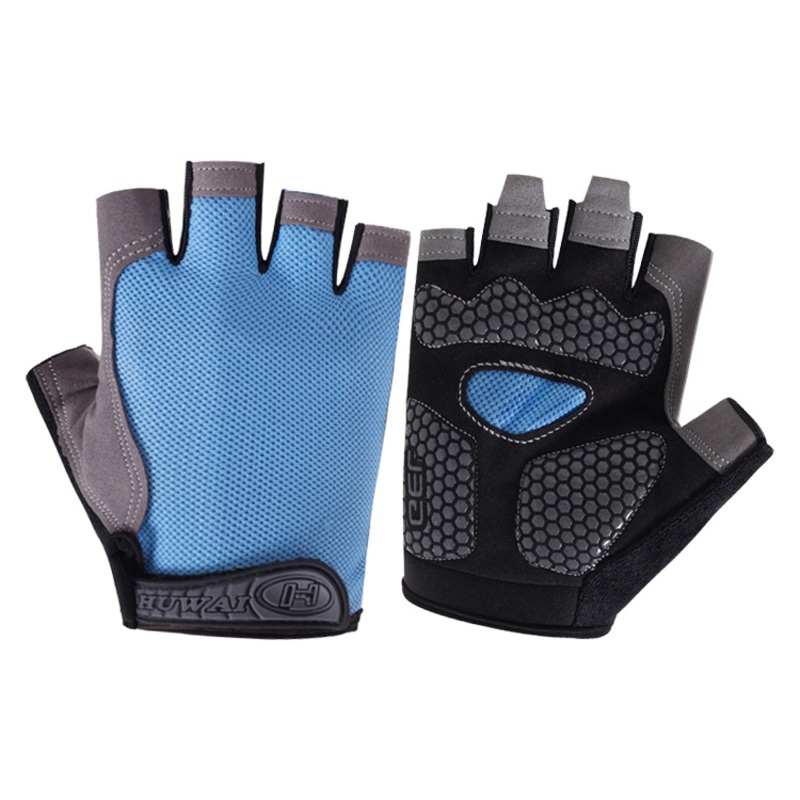 Wholesale Price Non-Slip Custom Bicycle Half Finger Gloves
