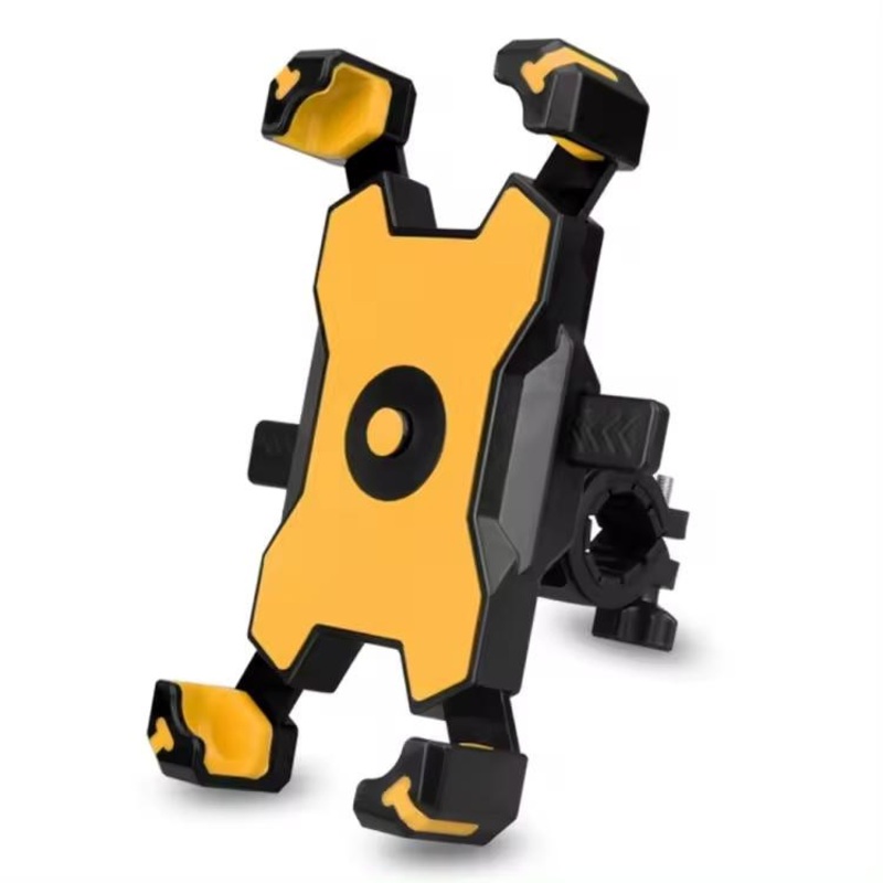 Phone Holder Bicycle Bike Phone Stand Soft Pad Protection 360 Degree Adjustable Quick Unlock Button Phone Holder