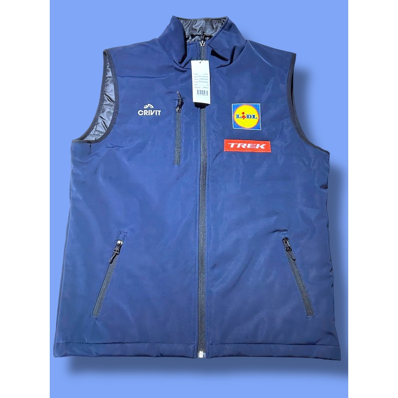 Zip  Vest Thermal Winter Top Casual   – Pro Rider Issued  Lidl Trek|Cycling