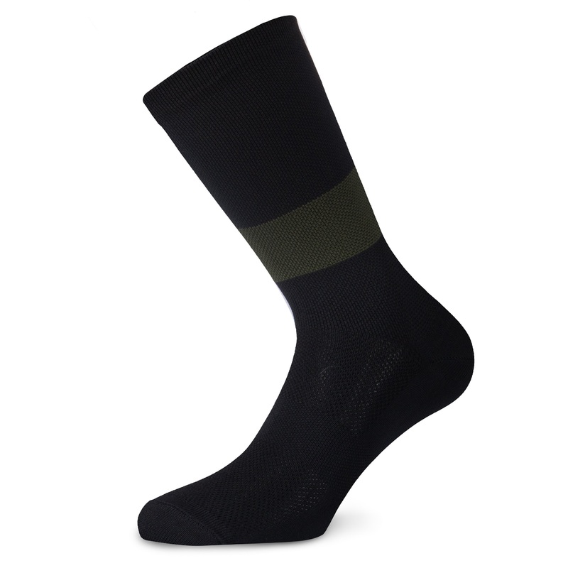 Calze Juf Train Band – Nero verde militare
