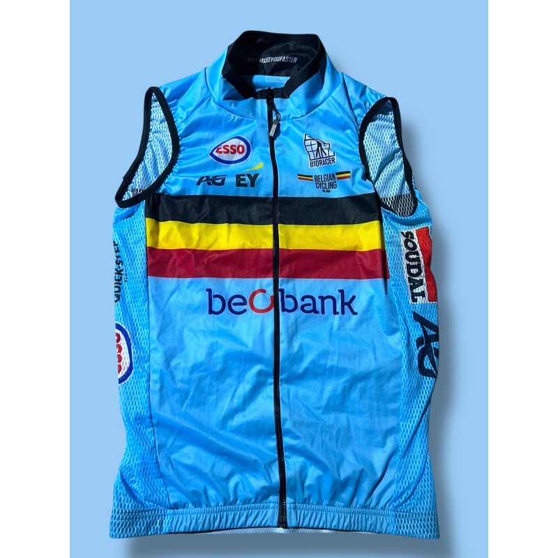 Wind Vest Packable| Belgium| Pro Cycling Kit