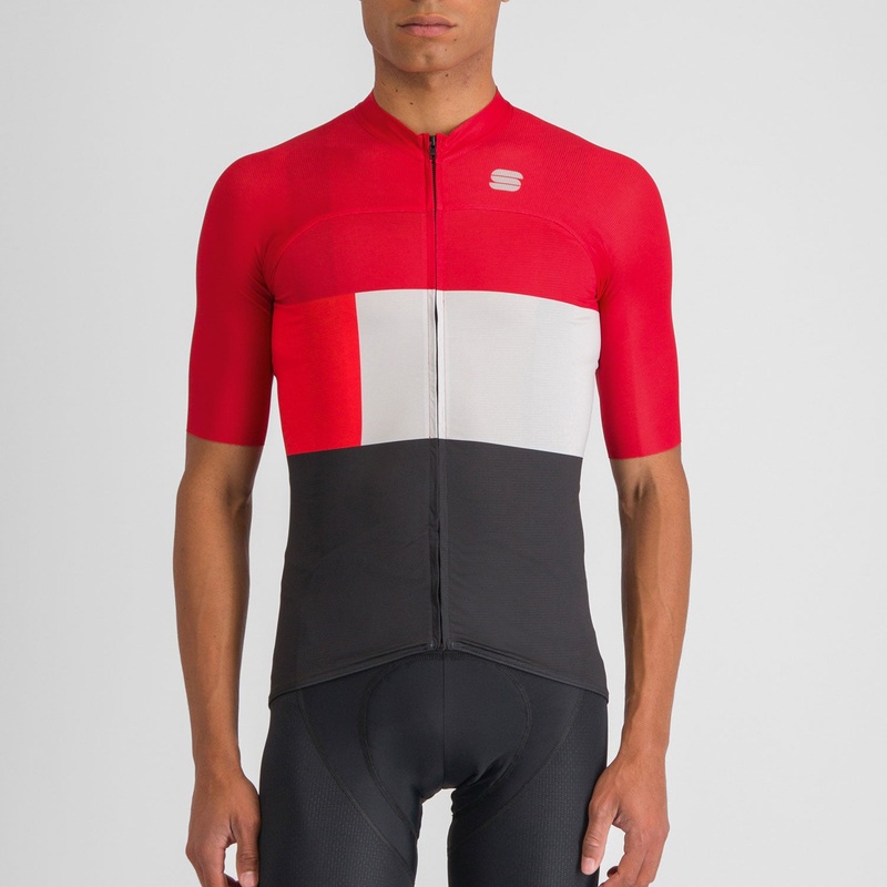 Maglia Sportful Snap – Rosso|S|M|L|XL|XXL|Rosso