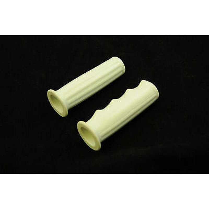 RIB PATTERN FINGER CYCLE HANDLEBAR GRIPS VINTAGE STYLE SUIT RALEIGH CAPRICE WH
