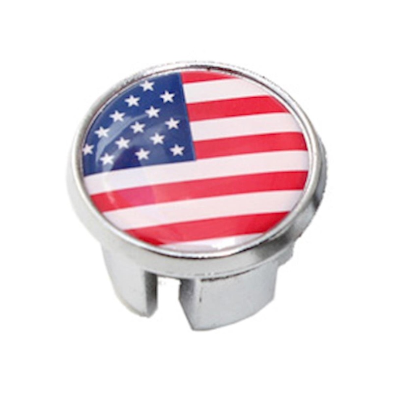 Soma International Flag Bar-End Plugs (USA)