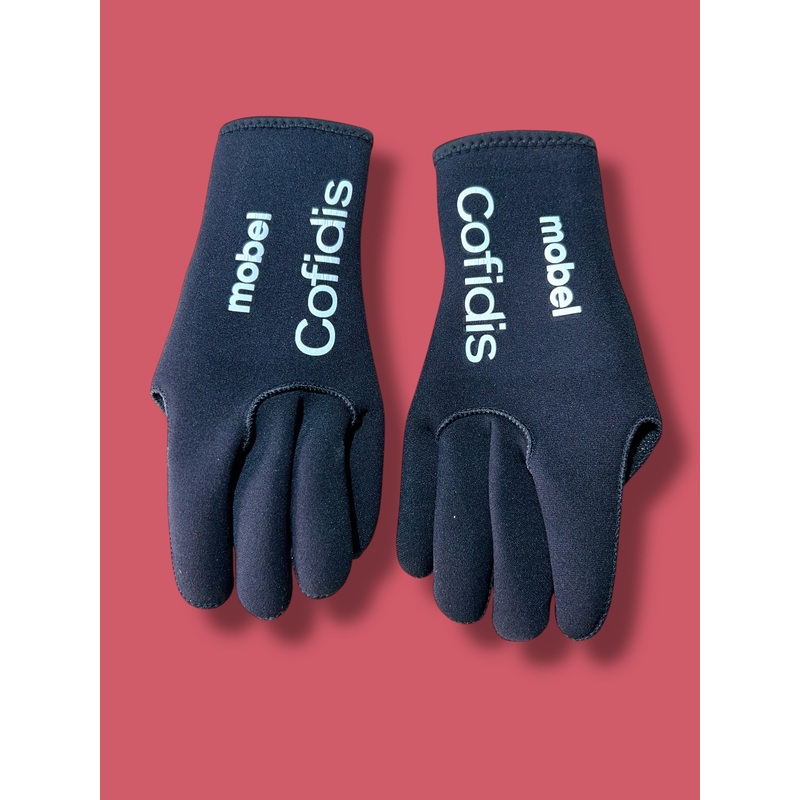 Winter Gloves Thermal Neoprene  Rider Issued| Mobel |  Cofidis| Pro Cycling Kit