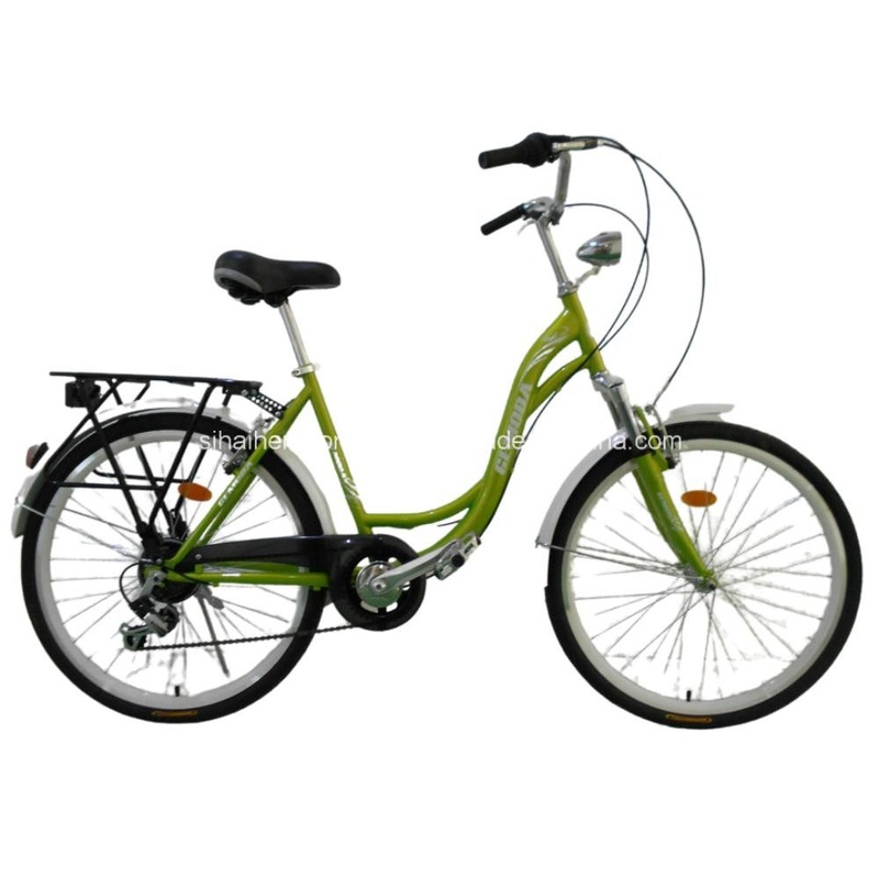 26 7 Speed Steel Frame Lady City Bicycle City Bike