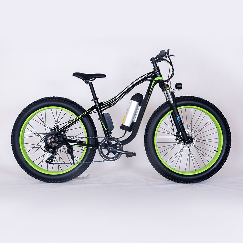 26 Inch Full Suspension Electric Bicycle Fat Tire Electric Bike Mountain/Snow Ebike