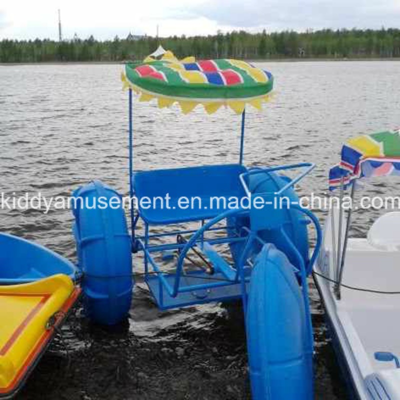3 Big Wheels Aquatic Bike Pedal Water Tricycle for Water Play Equipment