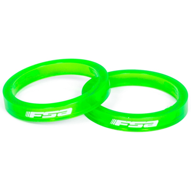 Set spessori FSA 5mm – Verde|Taglia unica|Verde