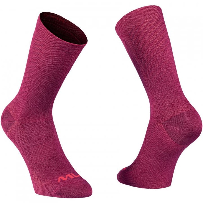 SWITCH CYCLING SOCKS|Plum|M|L|Plum|M|L