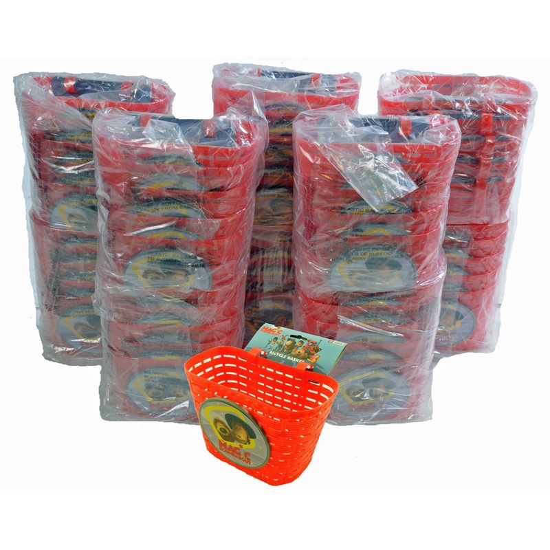 WHOLESALE JOB LOT 50 MAGIC ROUNDABOUT GIRLIE KIDDIES BIKE BASKETS CAR BOOT ETC