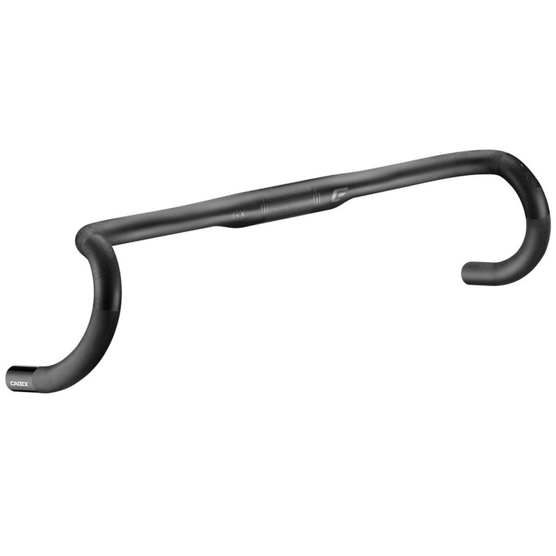 Cadex GX Carbon Gravel Handlebars (Black) (31.8mm) (16 Flare) (40cm)