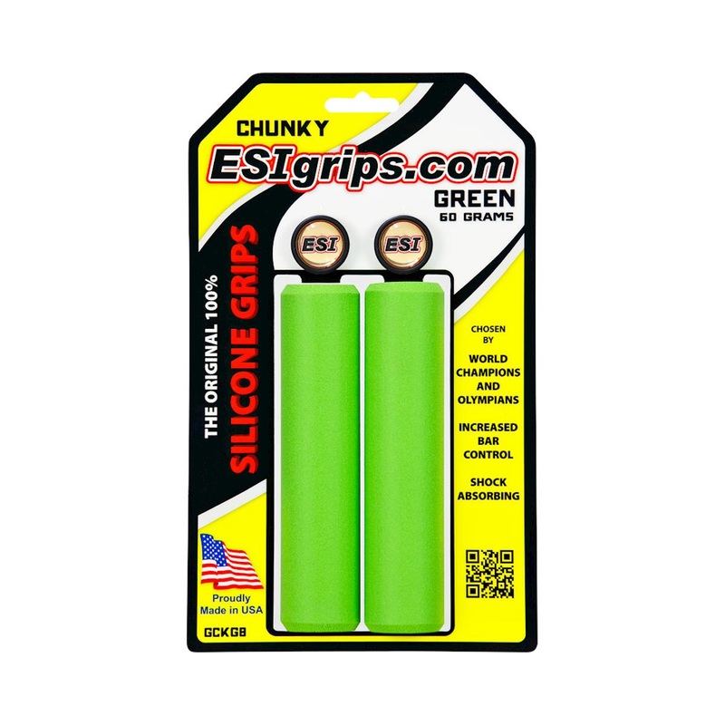ESI Grips Chunky Silicone Grips (Green)