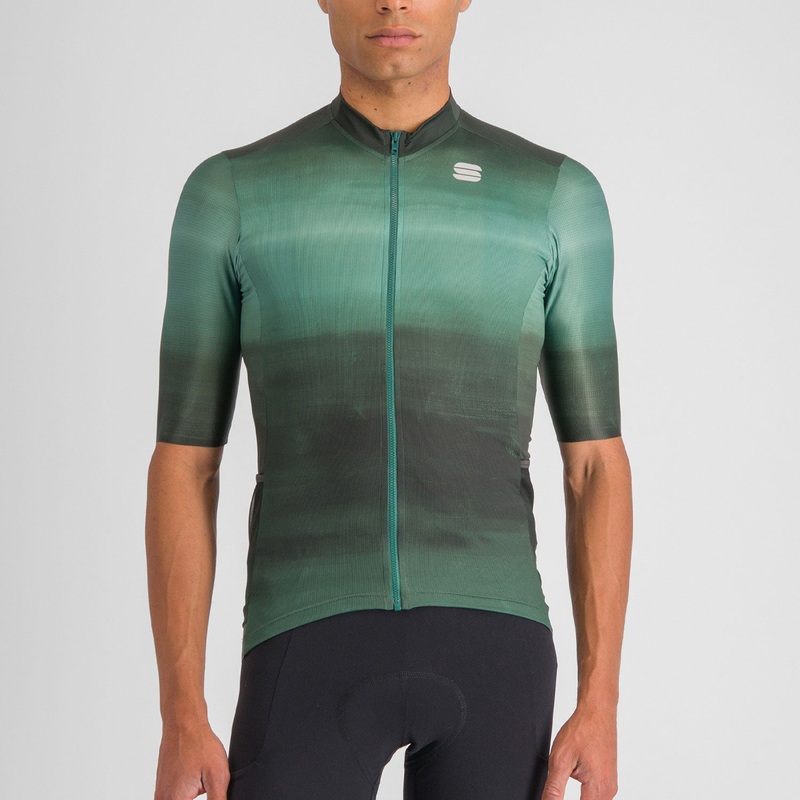 Maglia Sportful Flow Supergiara – Verde scuro