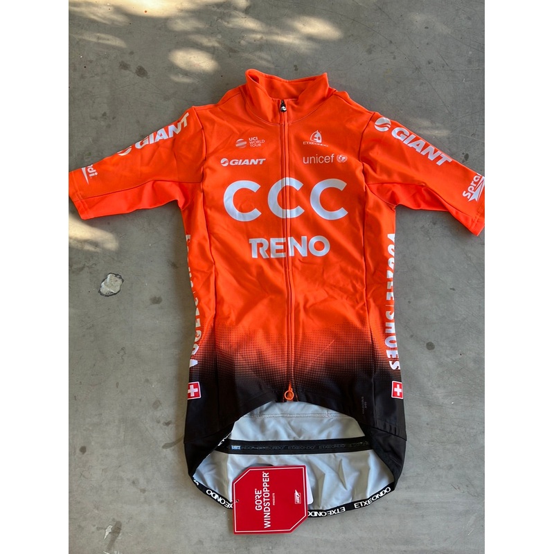 Thermal Jersey Short Windstopper Winter Gabba |Extendo |CCC Reno Giant |Pro Cycling Kit