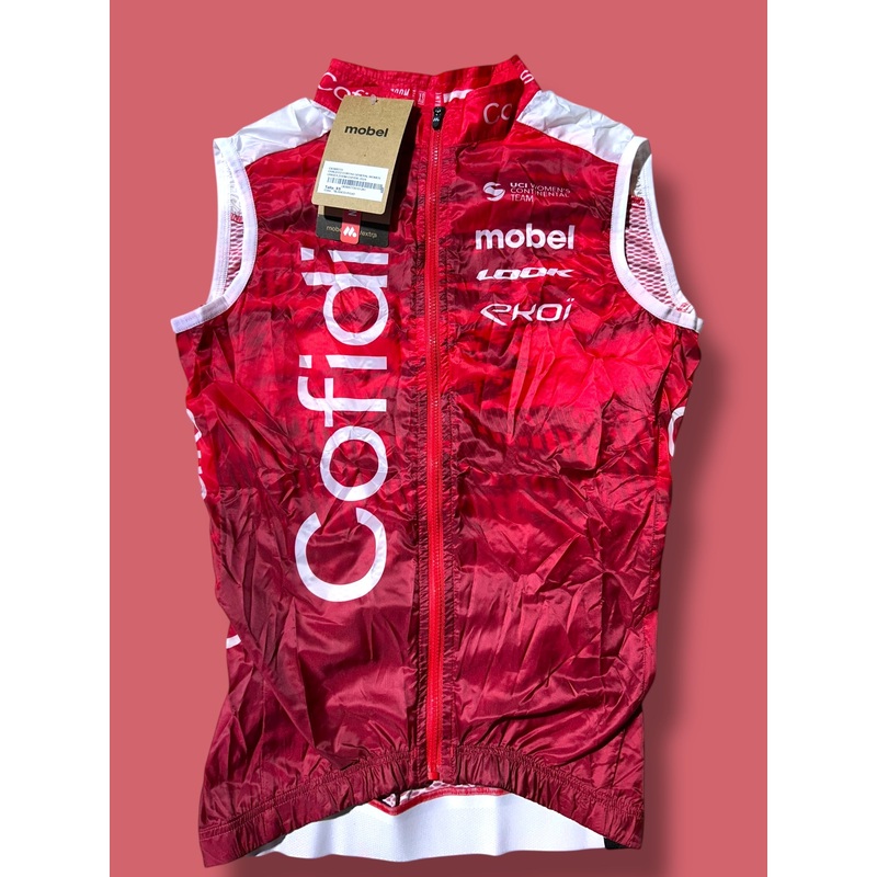Wind Vest Gilet |Cofidis Women| Pro Cycling Kit