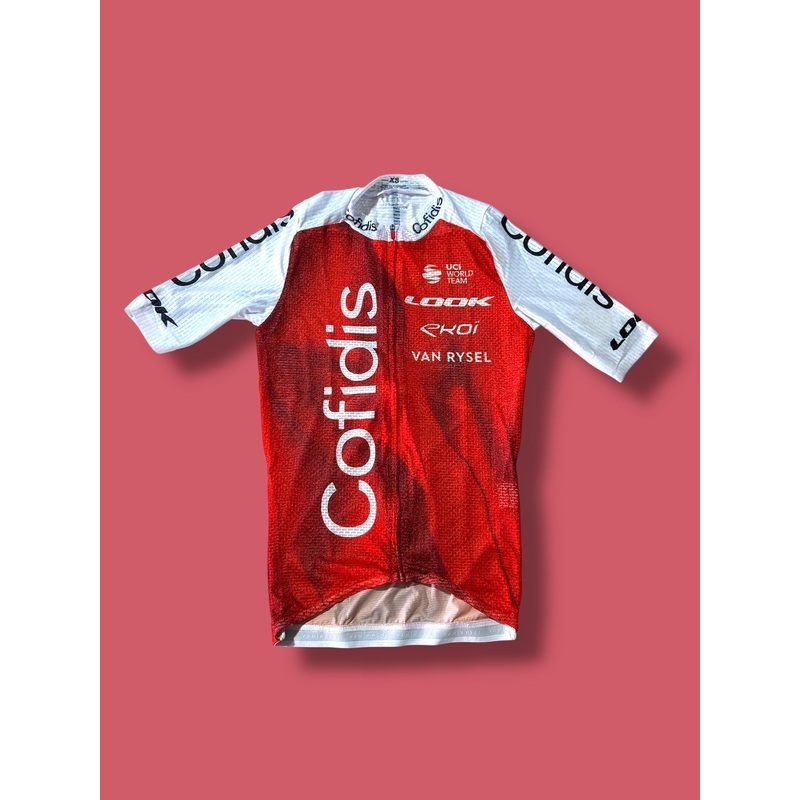 Aero Jersey Sumnmer Lightweight Team Issue Road Racing |  Van Rysel |  Cofidis| Pro Cycling Kit