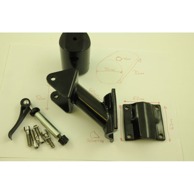 BICYCLE TOW BAR HEAVY DUTY HITCH BRACKET FOR TRAILER TAGALONG BIKE, SPECIAL PROJECT