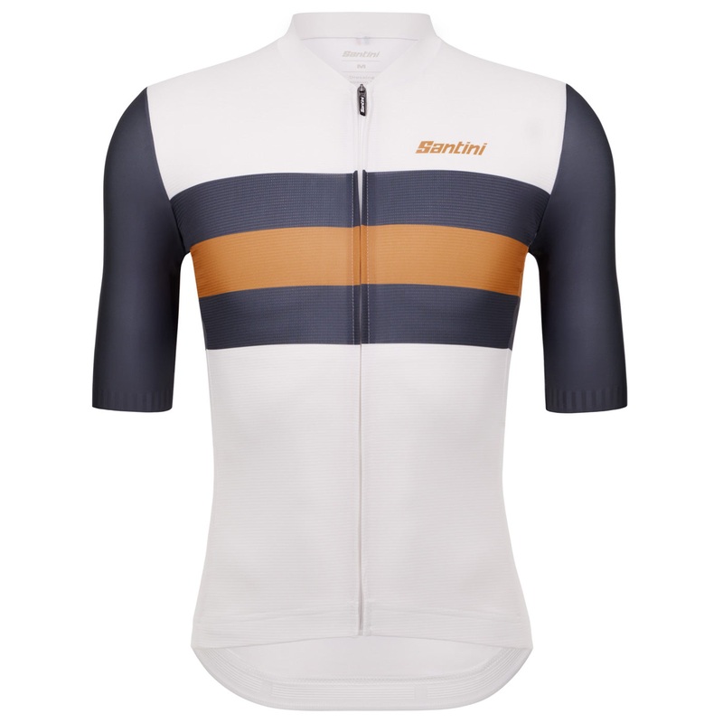 Maglia Santini Sleek Bengal – Bianco
