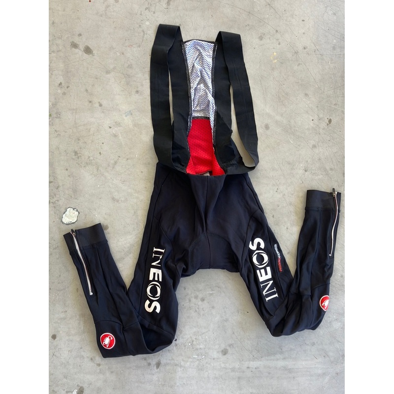 WInter Cycling Bib Tights | Castelli | Ineos Grenadiers | Pro-Issued Cycling Kit