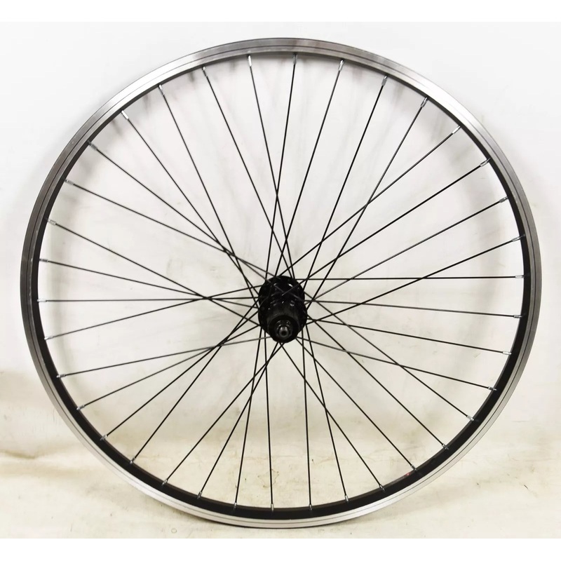 26 Shimano FH-RM70 Freehub 8-9-10 Speed Cassette Rear Mountain Bike Wheel Single Wall Rim