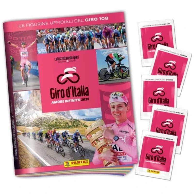 Album Figurine Giro d’Italia 108 Starter Pack Panini