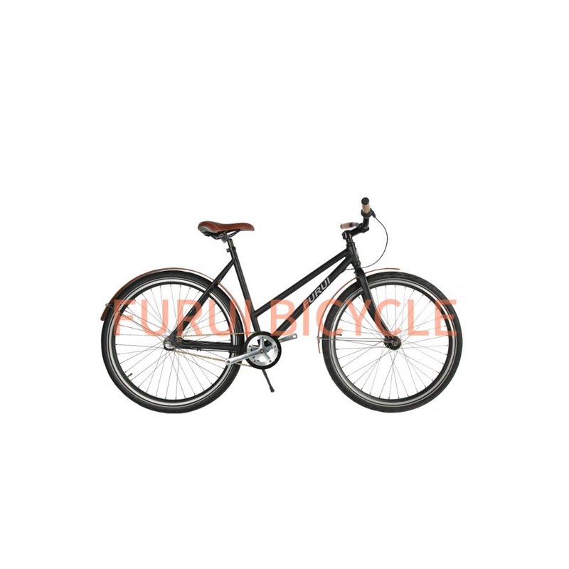 26 Inch City Bike Adult Spacious Storage for Road Dirt Packed Journeys
