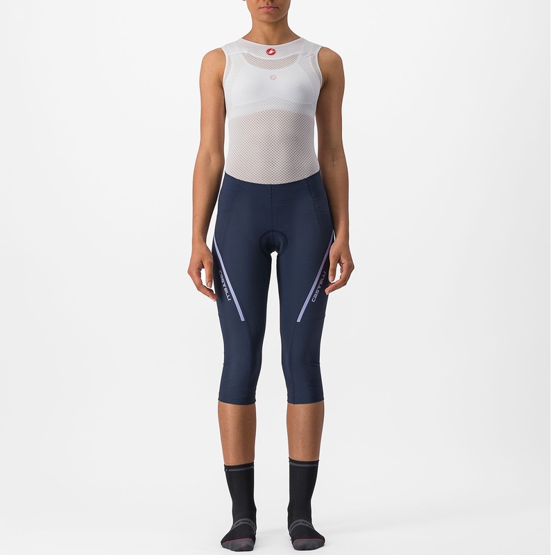 Bermuda donna Castelli Velocissima 3 – Blu viola
