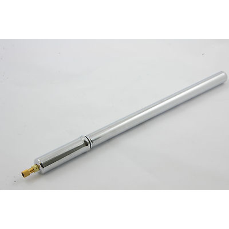 RALEIGH STEEL CHROME 15 TRADITIONAL  BIKE PUMP AND BOTH ADAPTORS FITS ALL TYPES